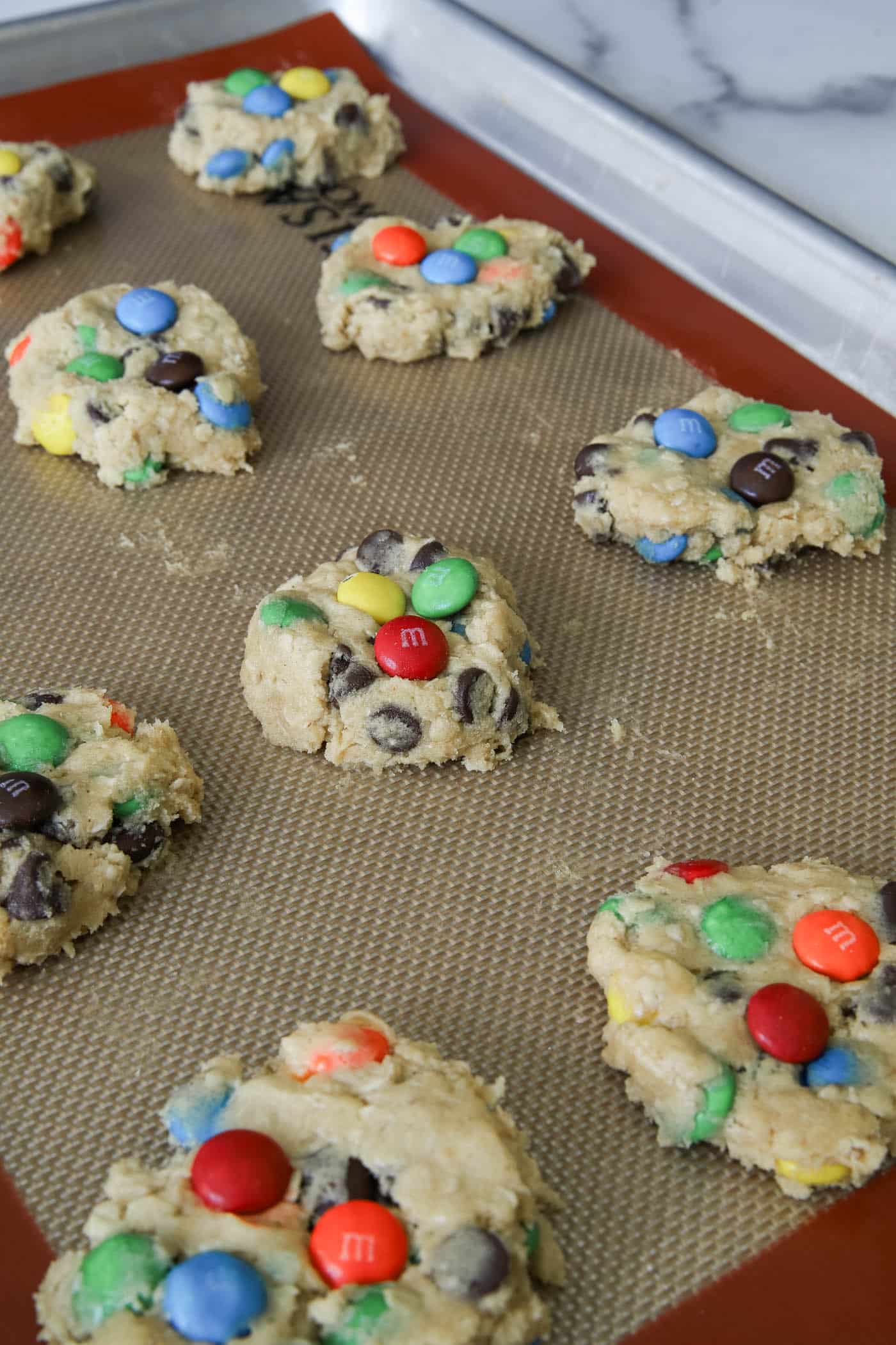 raw monster cookie dough 