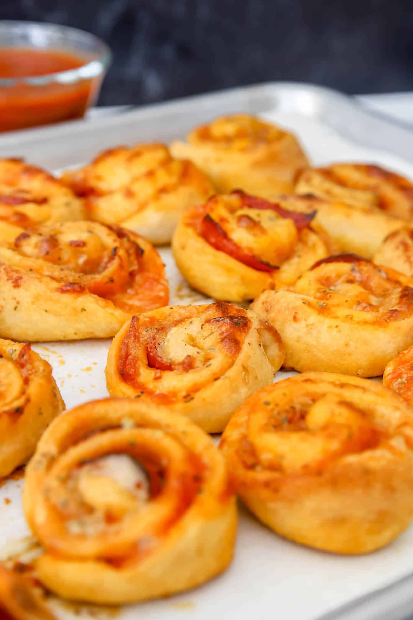 Pepperoni Pizza Rolls recipe