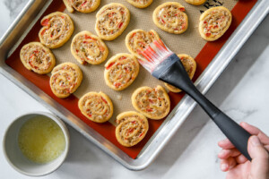 Sausage and Cream Cheese Pinwheels
