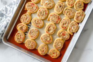 Sausage and Cream Cheese Pinwheels