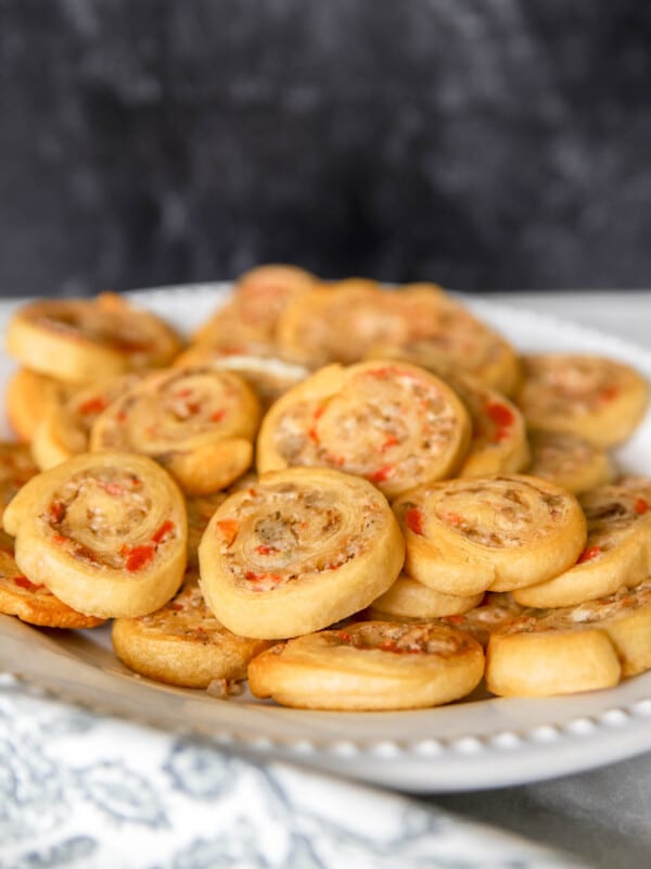 Sausage and Cream Cheese Pinwheels