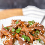 Slow Cooker Mongolian Beef recipe