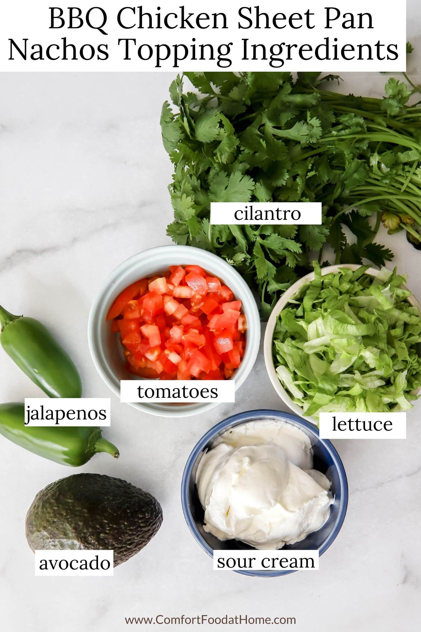 bbq chicken nachos toppings ingredients.