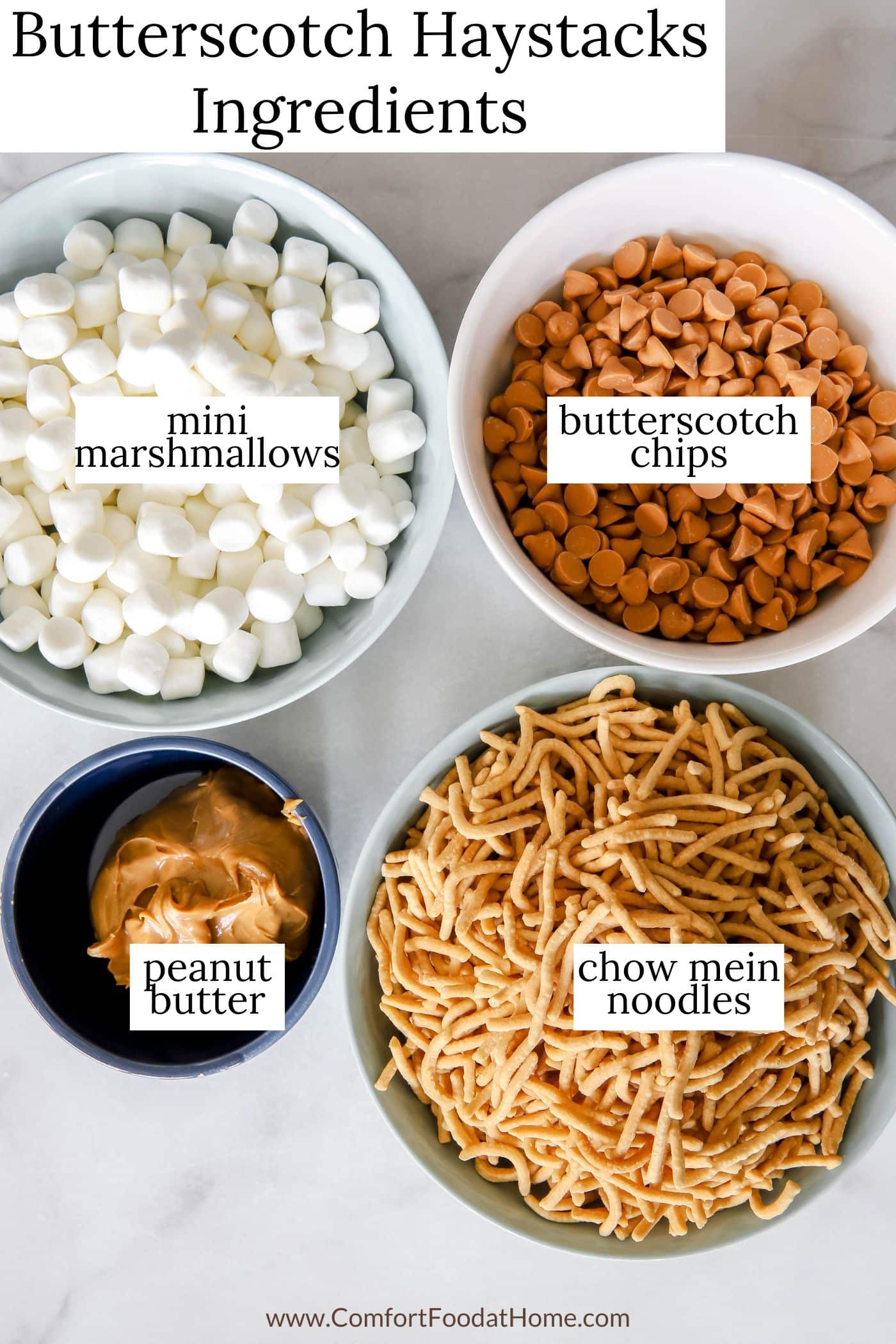 butterscotch haystacks ingredients