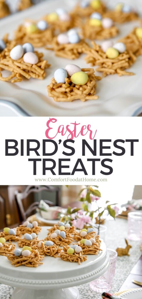 Easter egg bird's nest treats recipe