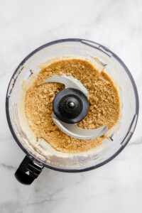 crushed graham crackers.
