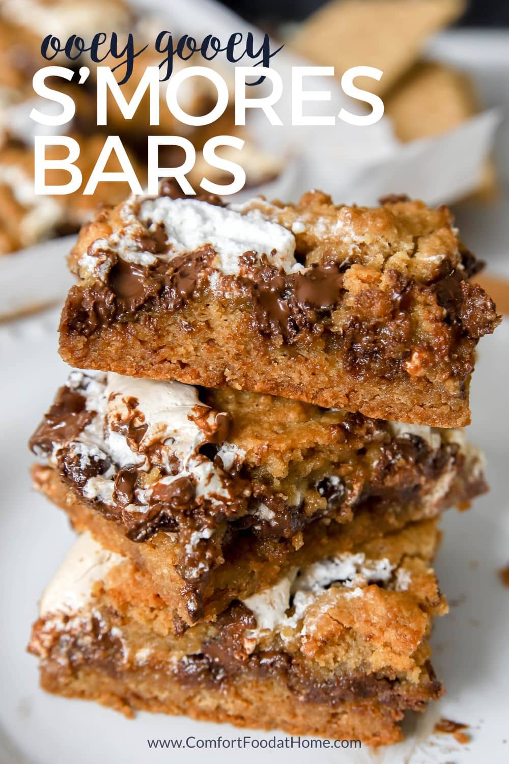 OOEY GOOEY S'MORES BARS RECIPE