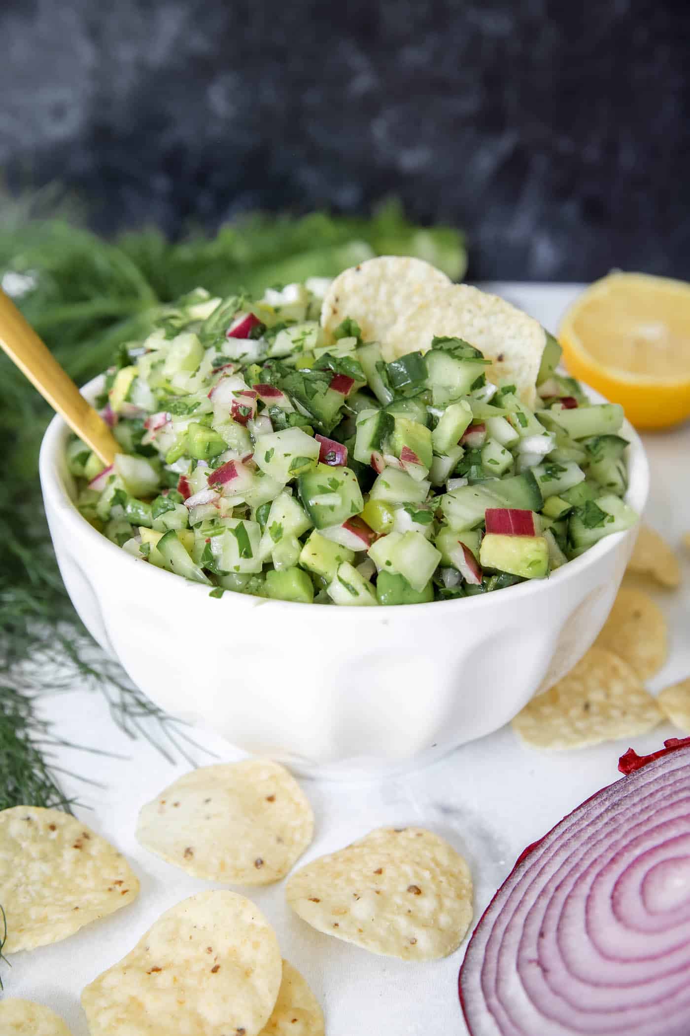 fennel cucumber and avocado salsa recipe.
