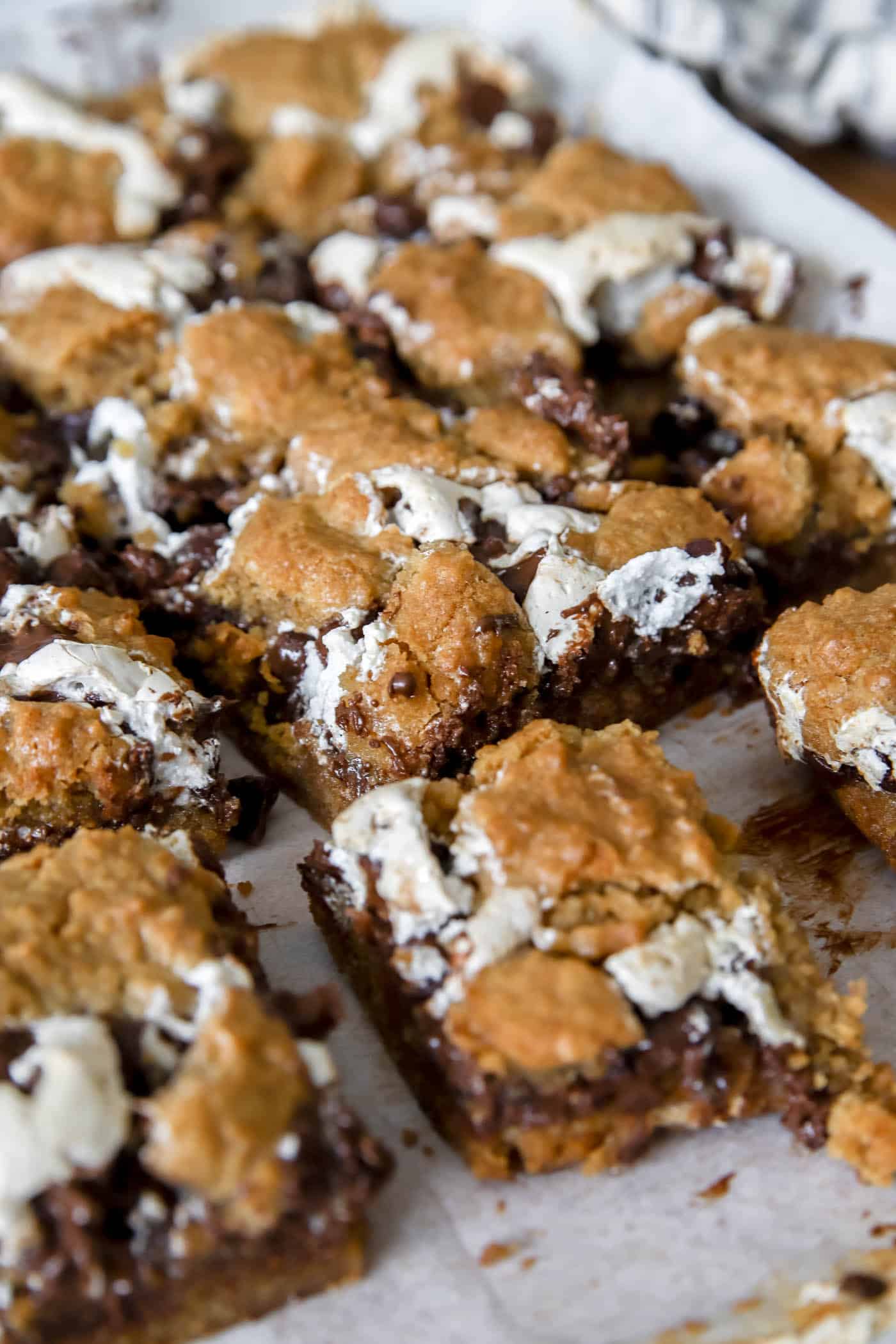 s'mores cookie bars 