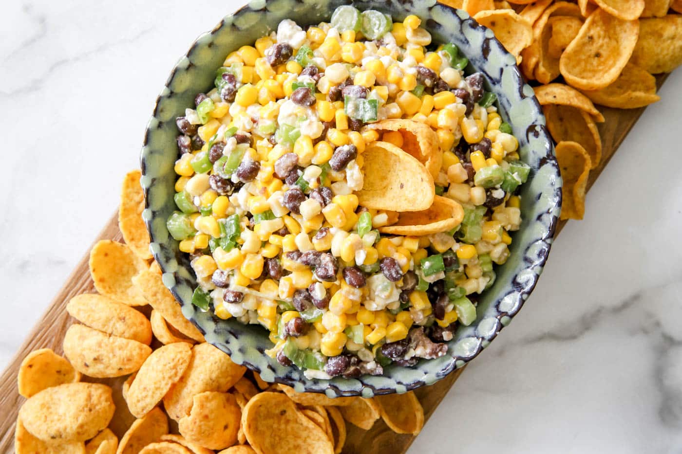 black bean corn and feta dip recipe