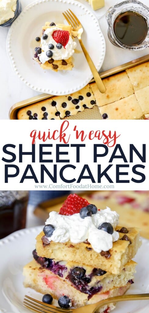 sheet pan pancakes recipe