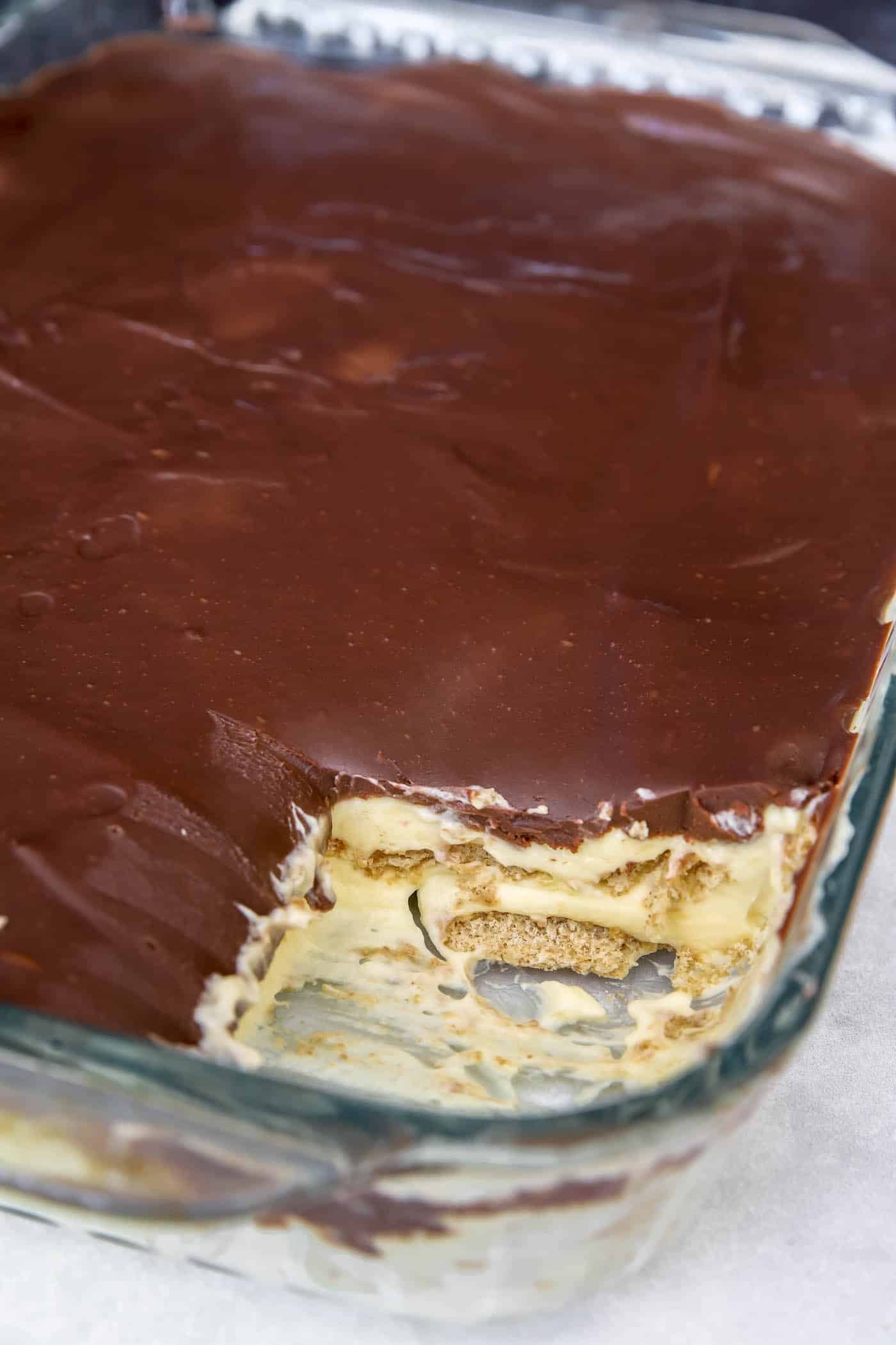 eclair cake recipe