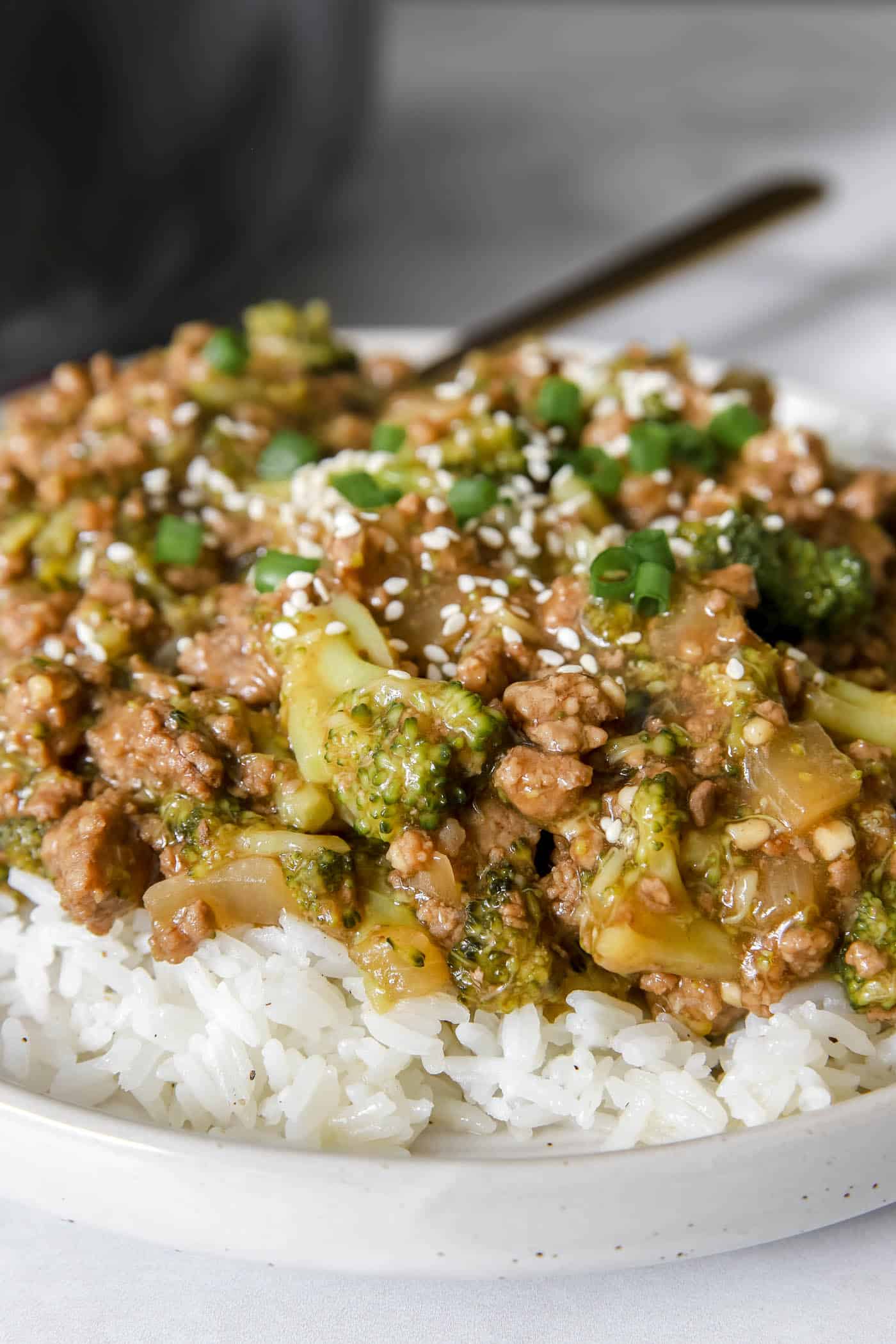 ground beef and broccoli recipe