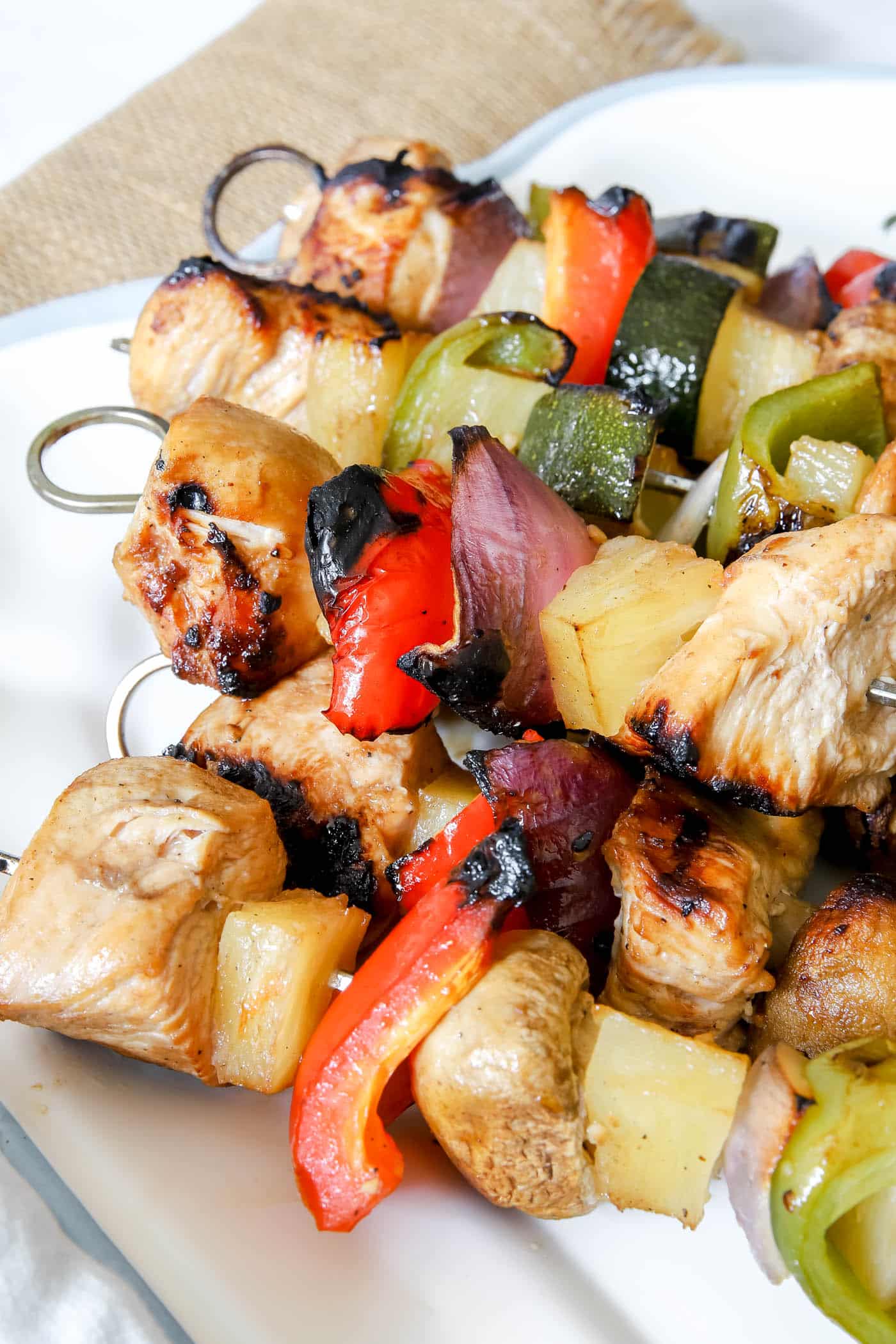 Hawaiian Chicken Kabobs Recipe