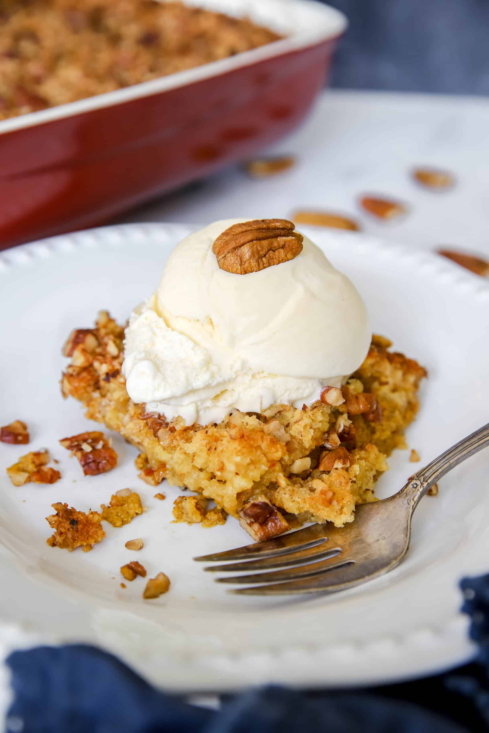 pumpkin dump cake recipe