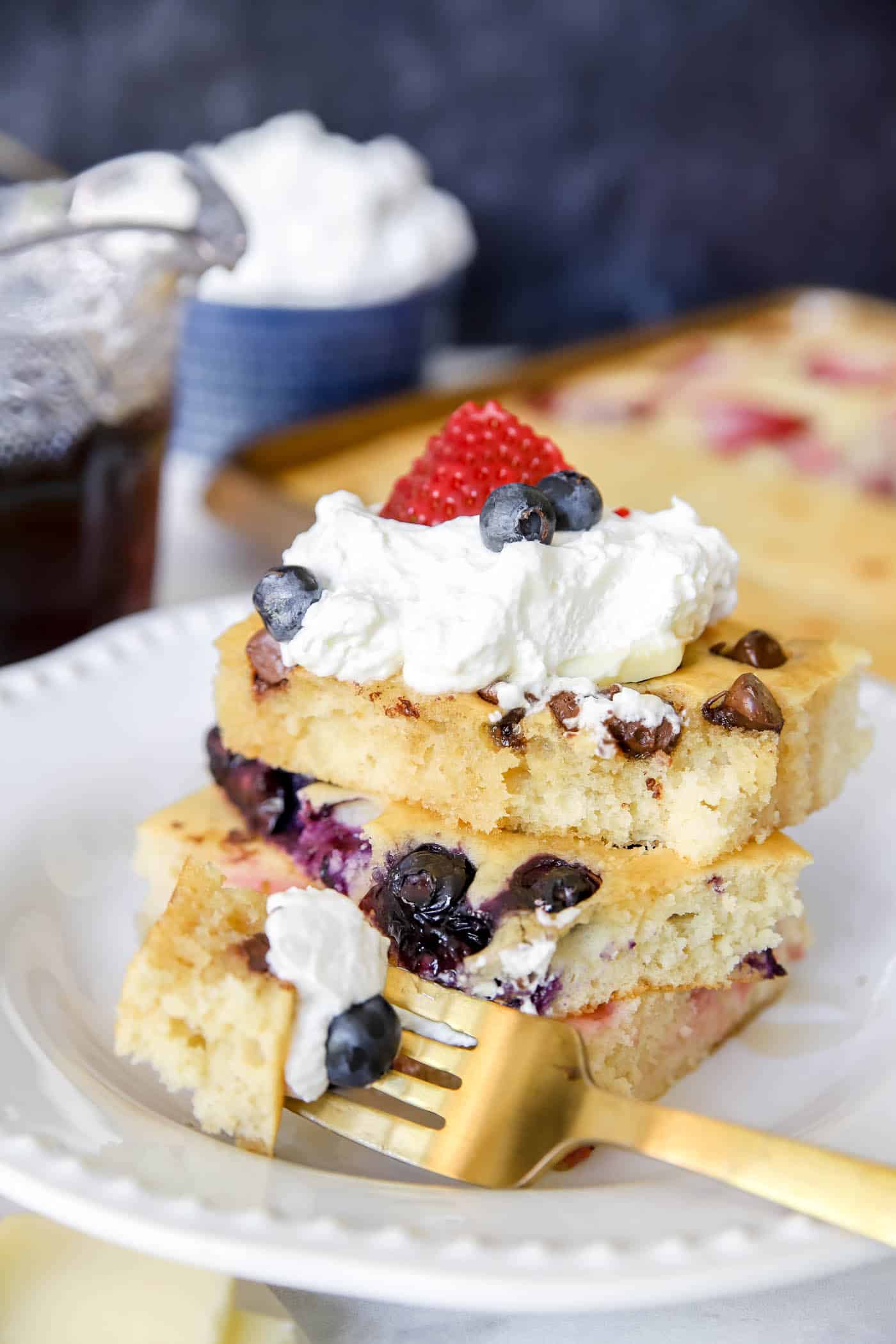 sheet pan pancakes recipe