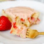 Strawberry Lemon Blondies