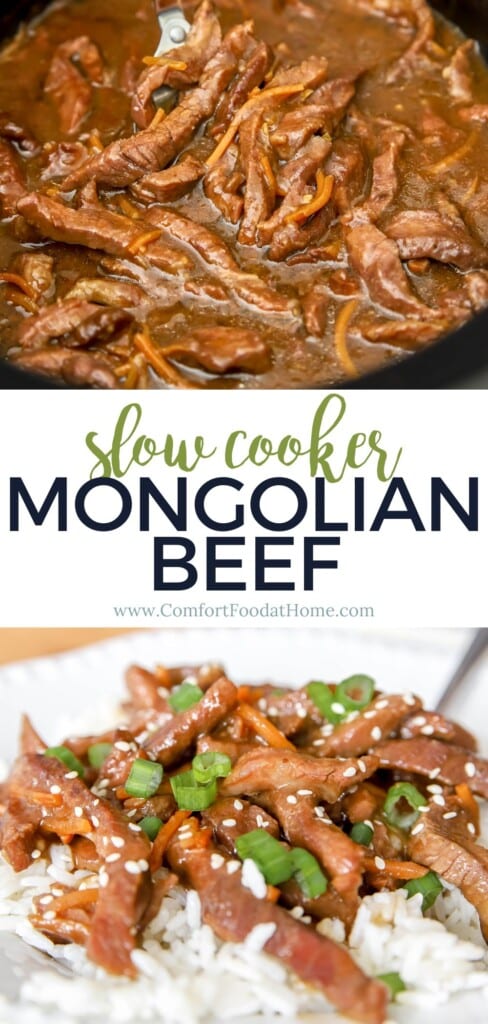 slow cooker Mongolian beef