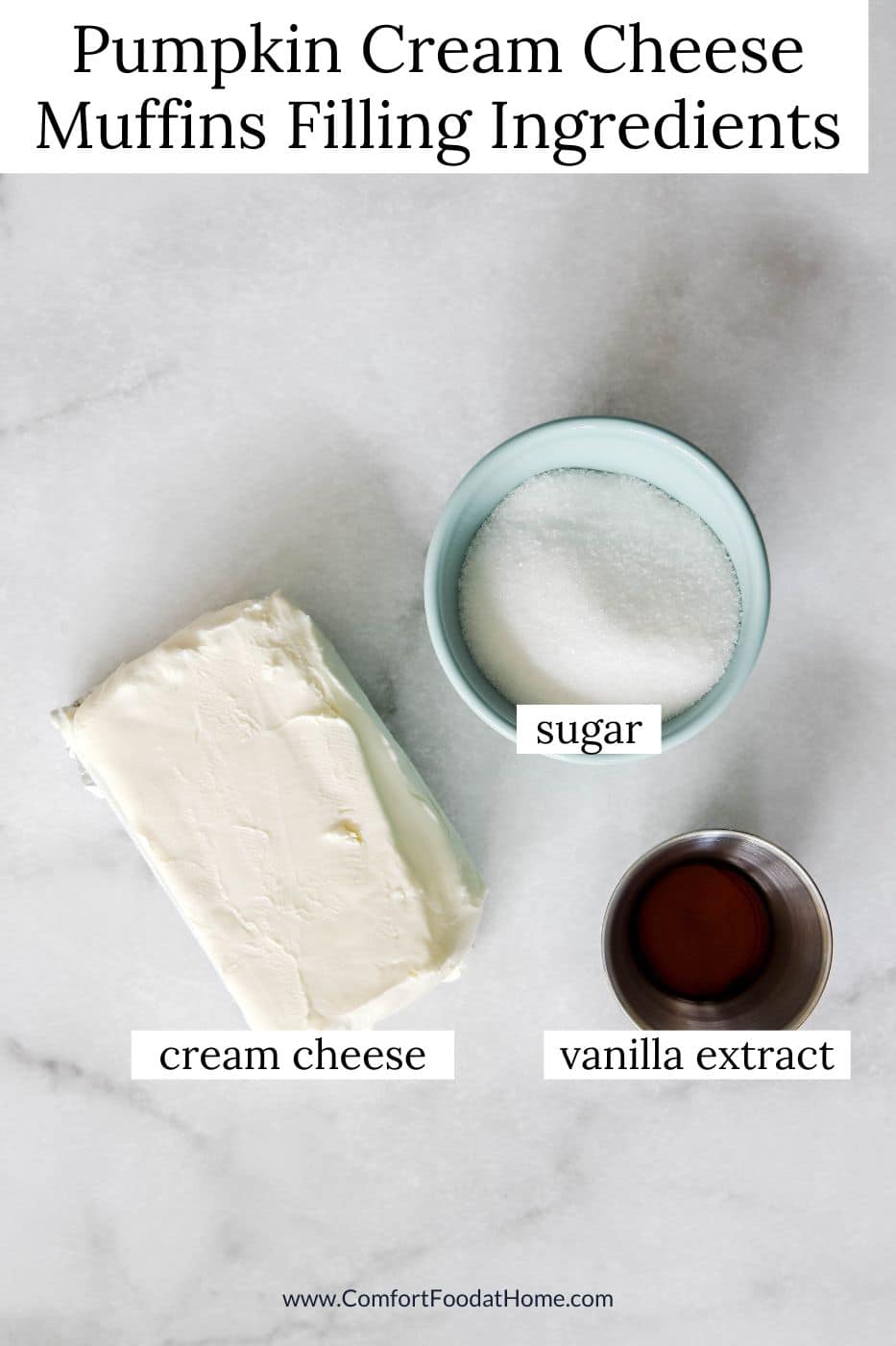 pumpkin cream cheese muffins ingredients