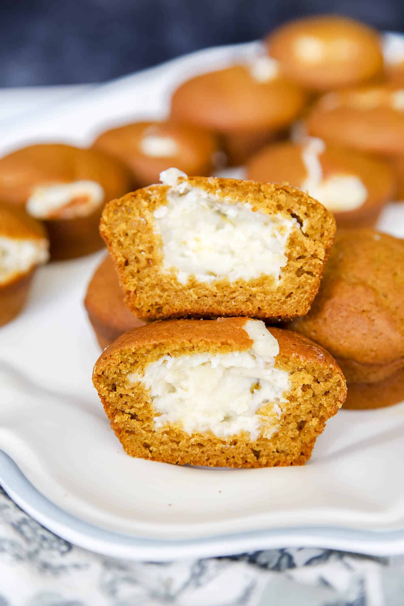 pumpkin cream cheese muffins