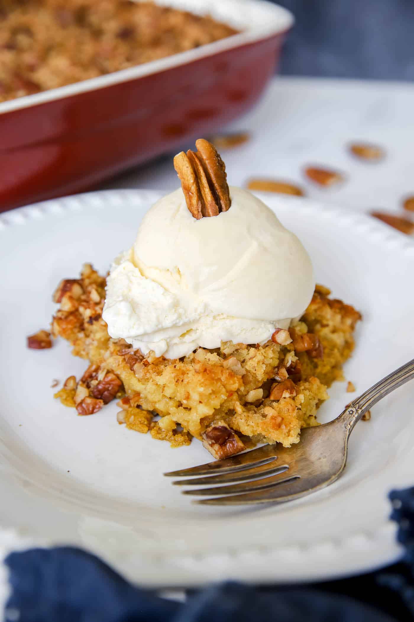 pumpkin dump cake recipe