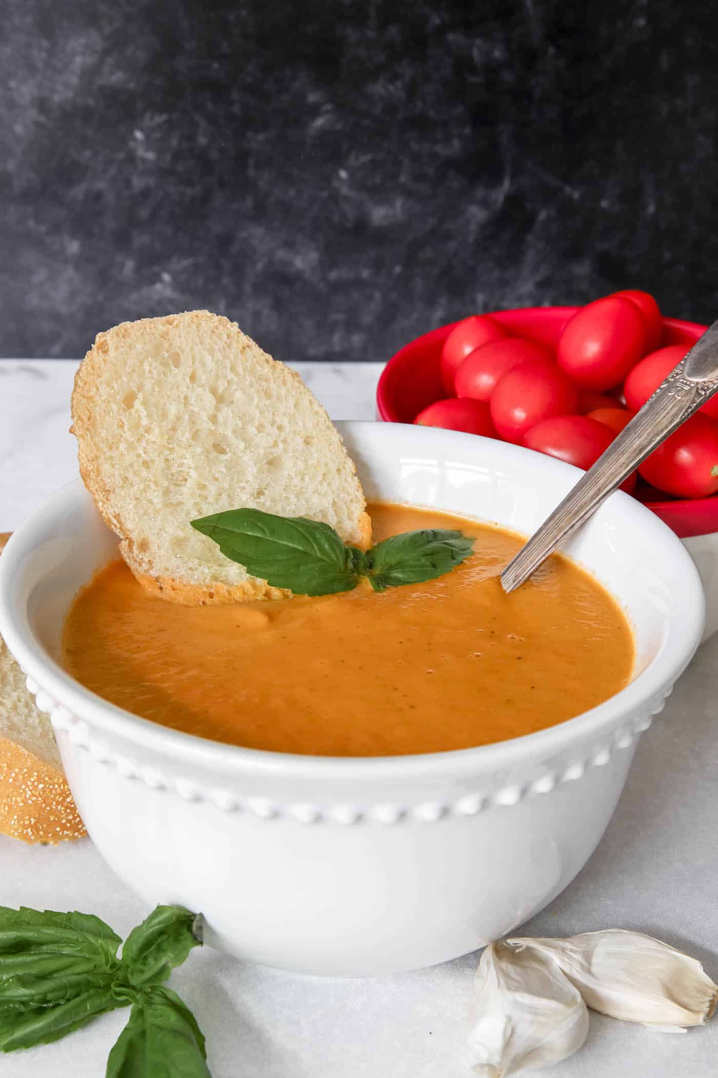 tomato basil soup recipe