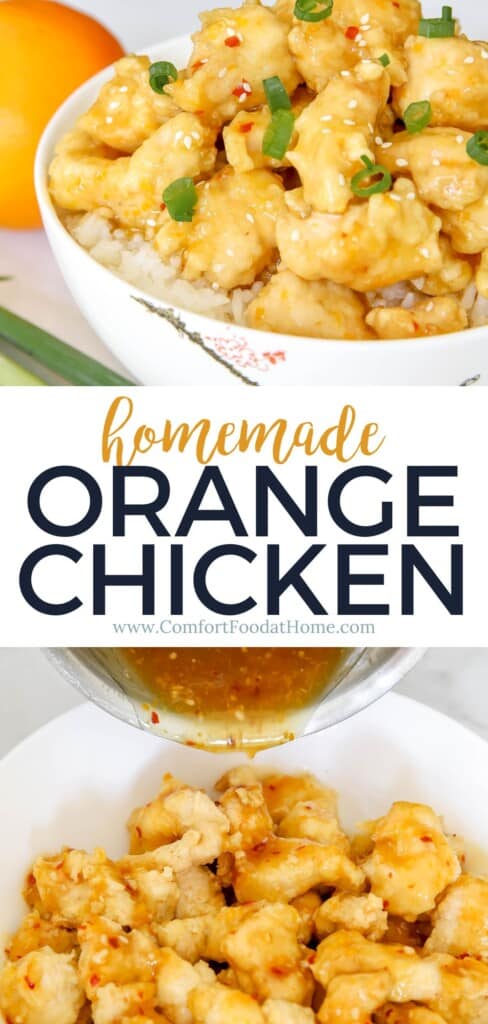 homemade orange chicken recipe
