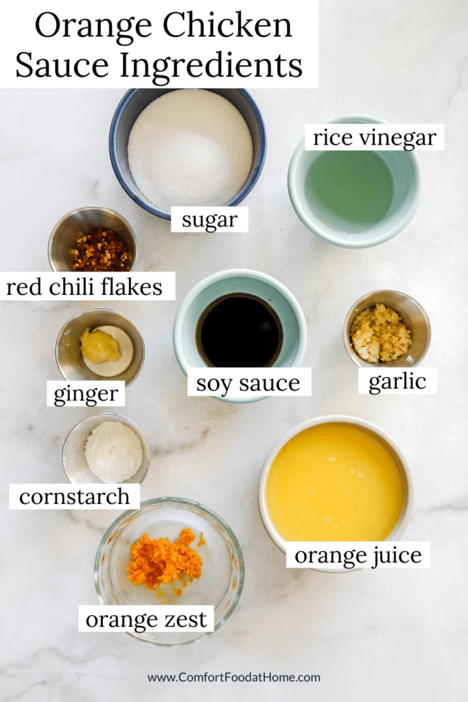 orange chicken sauce ingredients
