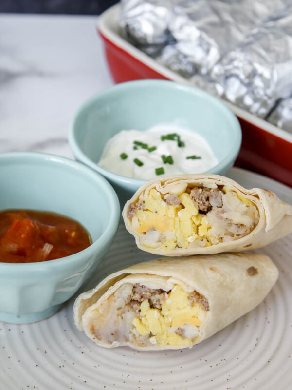 Make-Ahead Breakfast Burritos