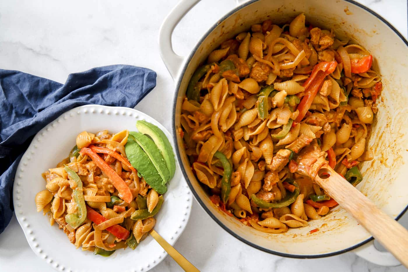fajita chicken pasta