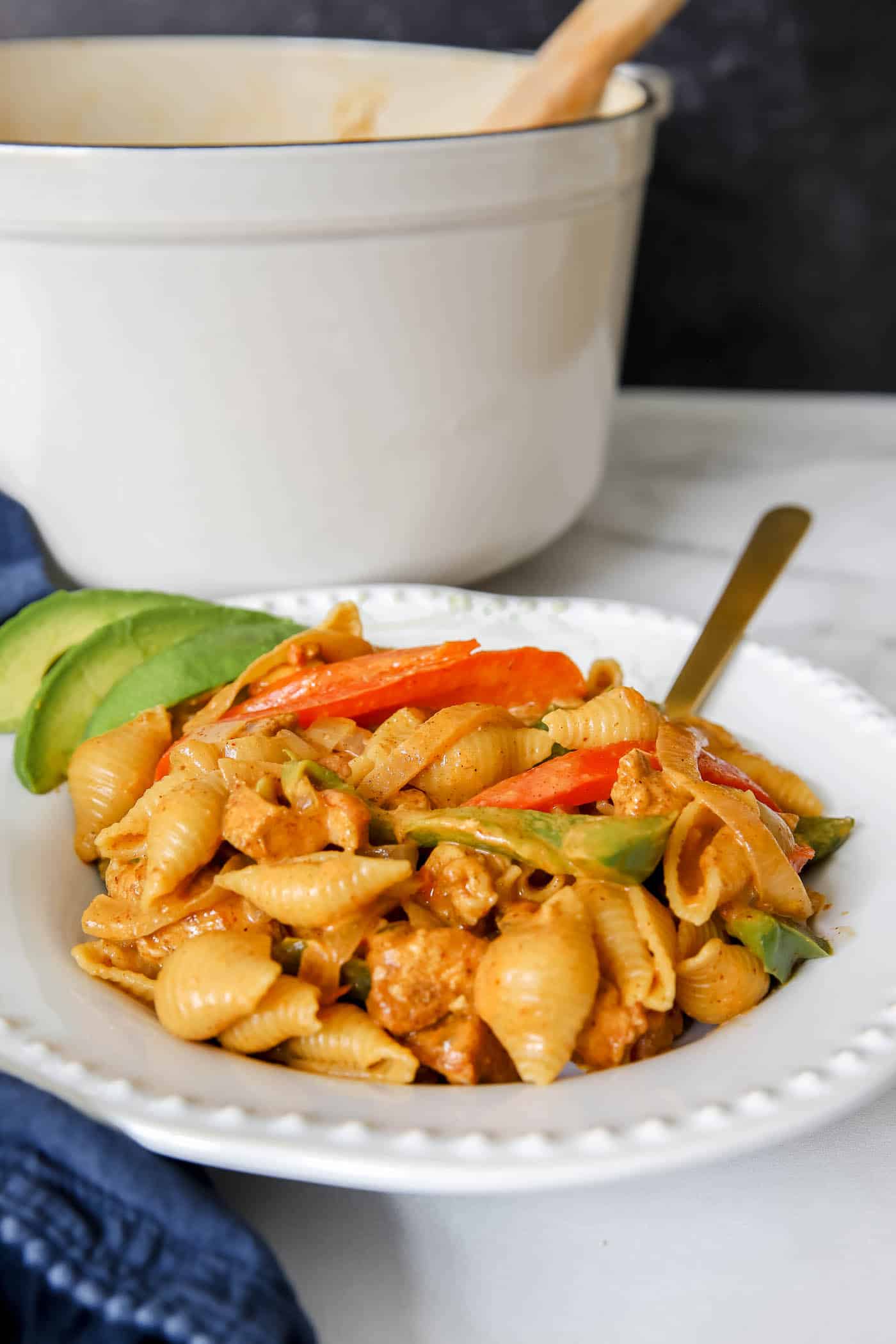 chicken fajita pasta recipe