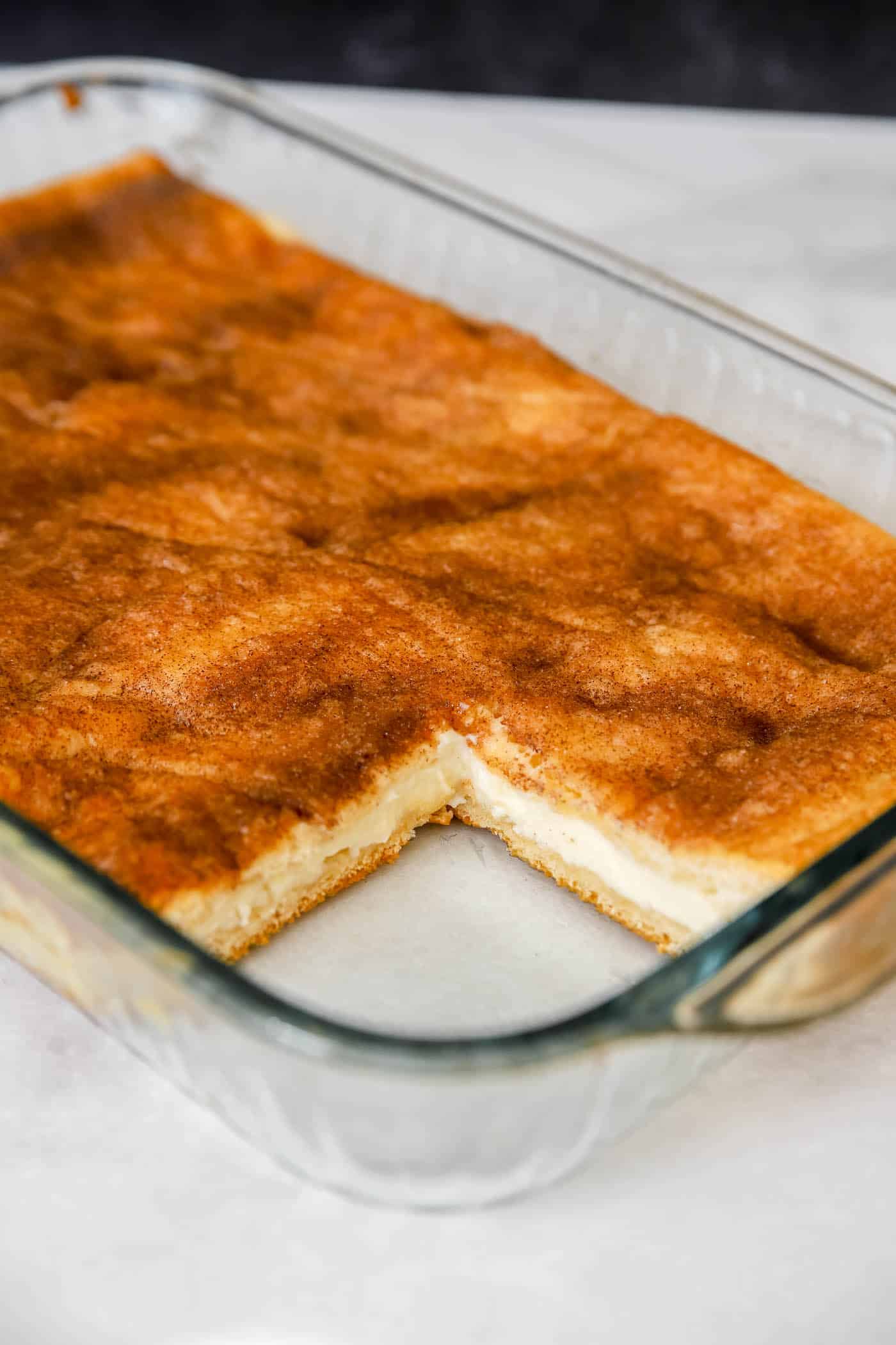 cream cheese filled crescent roll pastries