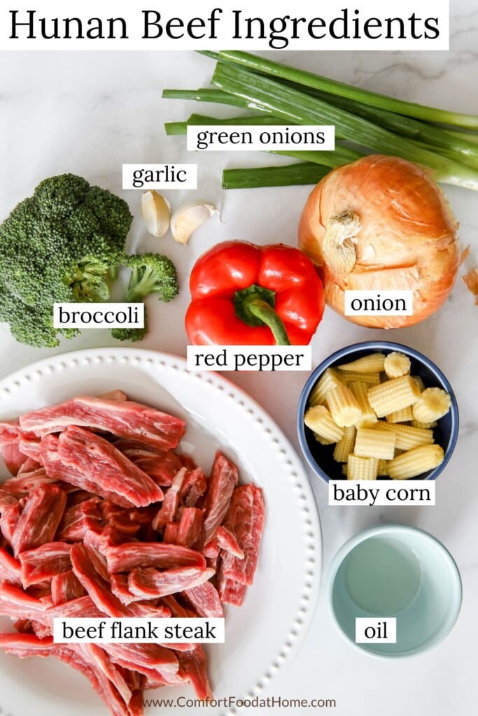 Hunan beef recipe ingredients
